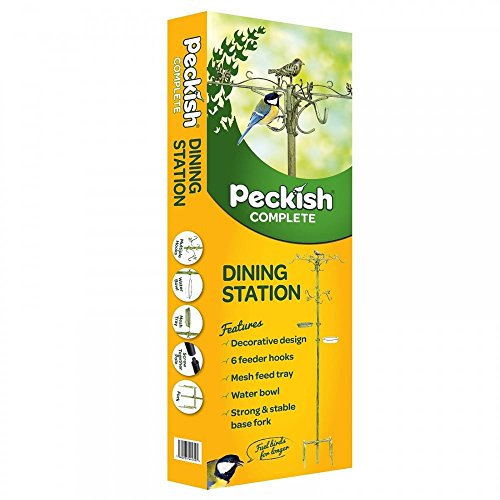 Peckish Complete Dining Station for Wild Birds, Green