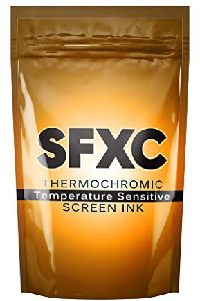 Inchiostro termocromato per serigrafia rosso 31°C (100ml)