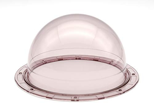 JMX 5,6 Pouces Acrylique Intérieur/Extérieur CCTV Marron foncé (Panasonic Type) Boîtier de Caméra Dôme Sécurité Caméra Dôme de Logemen