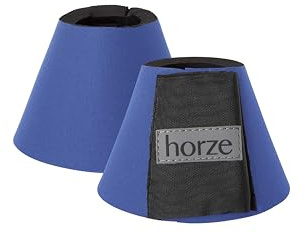 HORZE Pro Overreach Bell Boots for Horses, Neoprene Pair Horse Bell Boots