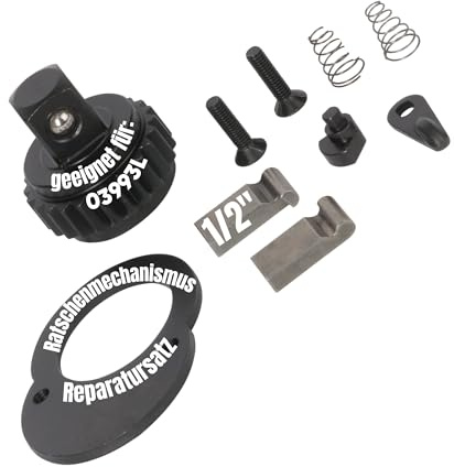 SW-Stahl 03933L-REP Reparatursatz Ratschenmechanismus 1/2 Zoll I Ratschen-Reparatur Set für Drehmomentschlüssel 03933L I Reparatur-Satz für Knarrenkopf