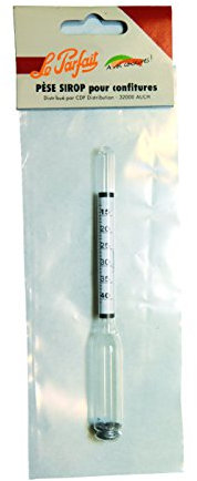 Le Parfait Il Perfetto 2034 Pesa Sciroppo marmellate Vetro/Metallo Argento/Trasparente 7 x 3 x 14 cm