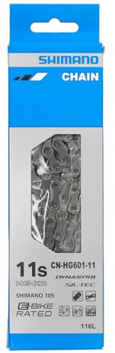 SHIMANO Fahrradkette CN-HG601 11-Fach, Silber, 116 Glieder, I-CNHG60111116