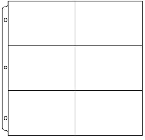 We R Memory Keepers 12 X 12 inch (6-4 X 6-Inch Pockets) 3-Ring Album Photo Sleeve Protectors, 10 PK