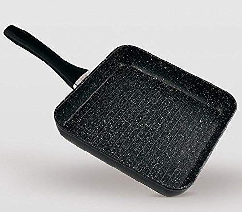 Lifestyle - Life Style - Asadora Grill - Aluminio Forjado Piedra - Inducción - 27 * 27 * 4,5 cm