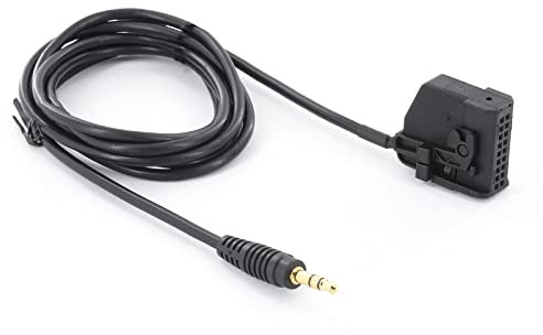 Maxxcount 3,5mm Klinke AUX-IN Adapter für Audi, Ford, Seat, Skoda und VW 16:9 Navi-Modelle mit 18-Pin-CD-Wechsler Eingang (ohne TV-Tuner)