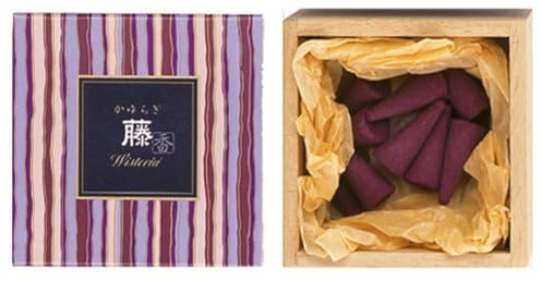 nippon kodo Kayuragi - Wisteria 12 Cones, Japanese Quality Incense