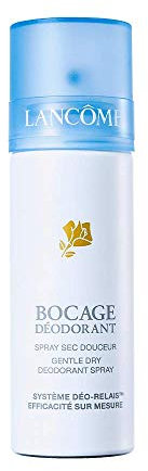 Lancôme Bocage Deo Spray, sanftes, alkoholfreies Deo-Spray für empfindliche Haut, langanhaltender Schutz, ideal für die tägliche Anwendung, hinterlässt keine Rückstände, 125ml