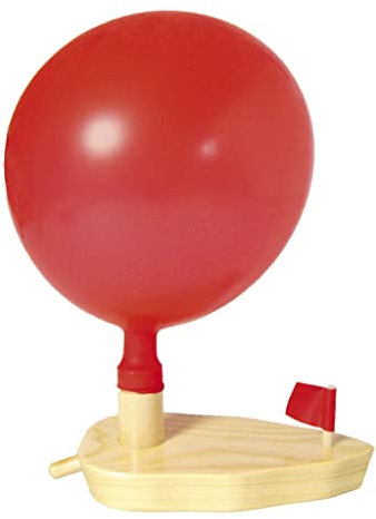 EDUPLAY 800-171 Knatterboot aus Holz, Natur (1 Stück)