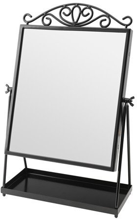 Black Table mirror by KARMSUND