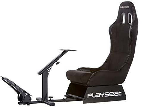 Playseat Evolution - Alcantara - REM.00008 - Siège baquet pour simulation de sport automobile compatible avec la plupart des volants et pédaliers du marché