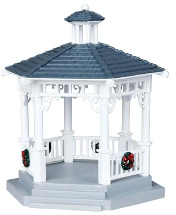 Lemax - Gazebo with Decorations - Pavillion - Zübehör für die eigene kleine Weihnachtswelt