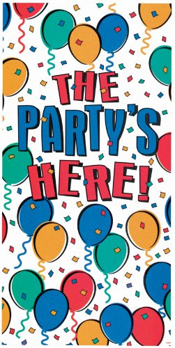 Balloon Party Plastic Door Decoration