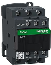 Schneider Electric, TeSys D contactor - 3P(3 NO) - AC-3 - <= 440 V 9 A - 240 V AC coil, LC1D09U7