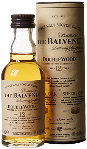 Balvenie Doublewood 12 yr Single Malt Scotch Whisky Miniature - 5cl Single Bottle