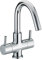 Bristan PM BAS2 C Prism 2-Handle Basin Mixer, Silver