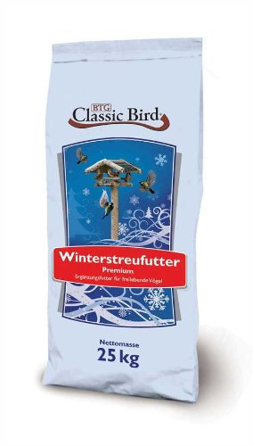 10kg Wintervogelfutter, Winterstreu Meisenfutter Classic Bird