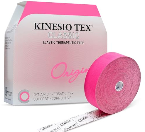 Kinesio Taping - Elastic Therapeutic Athletic Tape Tex Classic - Bulk Roll - Red – 2 in. x 103 ft