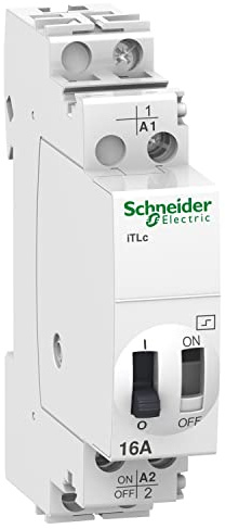 Schneider Electric, für DIN-Schienen 1-poliger Schließer 16A 230 → 240V ac Spule