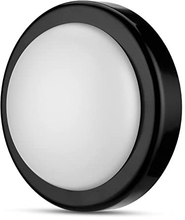 REV Aussenleuchte, LED Decken- Wandlampe, 14W, IP44, Ø20cm, bis 25.000h, schwarz