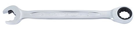 KS Tools 503.5227 DUO GEARplus Ringmaulschlüssel,Maul-Ratschenfunktion 27mm