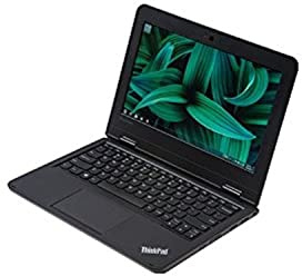 Lenovo ThinkPad 11E 11.6 Ultraportable Business Notebook, Intel N2940 Quad-Core, 128GB Solid State Drive, 4GB DDR3, 802.11ac, Bluetooth, Win10Pro
