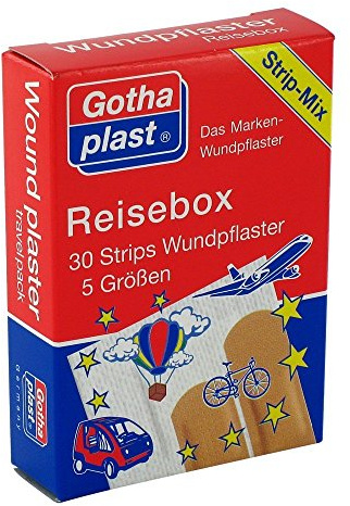 Gothaplast Wundpflaster Reisebox, 1 St