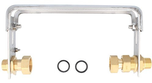 Wasserzählergarnitur Wasserzählerbügel Aufnahme für Zähler mit Baulänge 190 mm