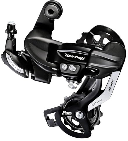 SHIMANO Unisex Adult Tourney Tourney Ty500 6/7-speed Rear Derailleur - Black, SGS