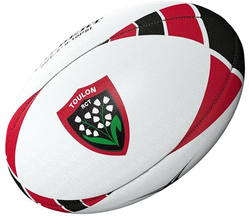 RUGBY CLUB TOULONNAIS Ballon Gilbert Supporter - Collection Officielle - RCT Rugby Club Toulon