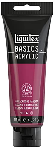 Liquitex Basics Acrylic, 118 ml Tube - Magenta Quinacridone