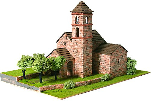 Domus Kits kits40501 Romanica Romanica 24 St. Feliu De Barruera Churche, Scala 1:87, Domus Romanic, Multicolore