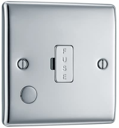 BG Electrical Unswitched Fused Connection Unit with Flex Outlet