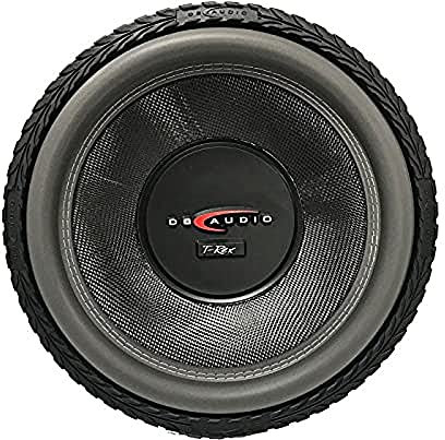 DB AUDIO TREX15 5000W 15 Subwoofer, Daul 2Ω Voice Coil, 1000W RMS, Kevlar, Black powder finish die cast basket