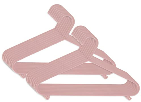 Bieco Grucce Bambini 16 Pezzi Rosa | Grucce Neonato | Grucce Appendiabiti Bambini Grucce per Bambini Stampelle Bambini Appendini Bambini Grucce Bambino Grucce Neonata Appendini Plastica