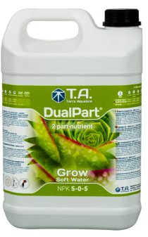 Fertilizzante / Nutriente minerale GHE FloraDuo Grow Soft Water (5L)