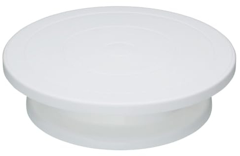Sweetly Does It Plato Giratorio para Tartas, Caja de Regalo, Plástico, Blanco, 28,5 cm