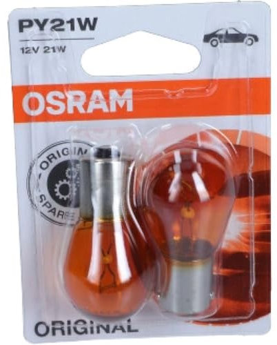 Osram Glühbirnen Original Py21W 12V 21W Bau15S Nebelschlussleuchte