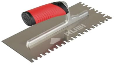 Rubi Tools Steel Notched European Trowel (Yw) 11 in.