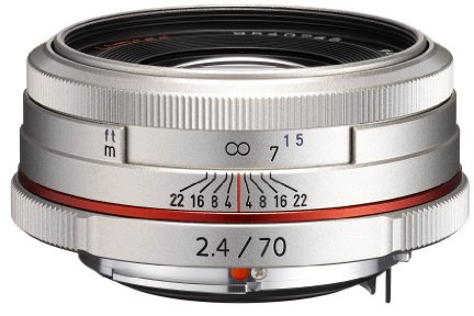 Pentax HD DA 70mm F2.4 Limited SLR Teleobiettivo Argento