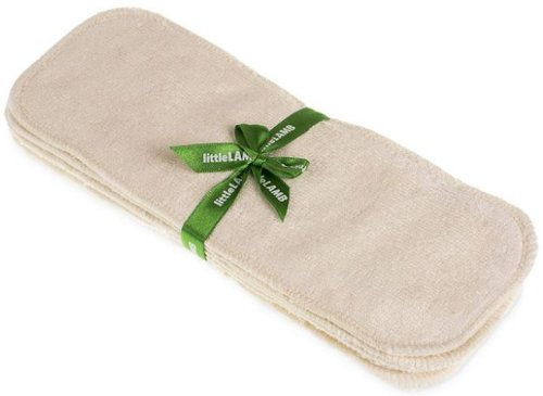 Little Lamb Booster Bamboo Windeleinlagen 3-lagig 5er-Set Gr. 1