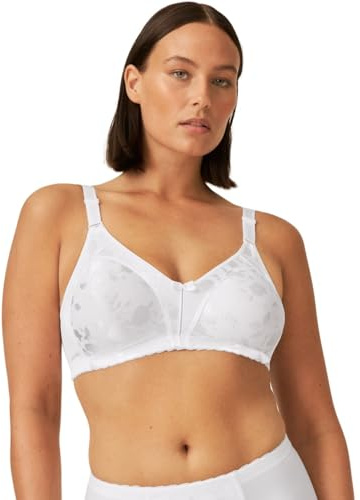 National Geographic Library - Sujetador Reductor para Mujer, Color Blanco, Talla 90dd