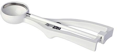 PIAZZA 8286001 fIBERGL doseur à Glace, 50 mm, Acier, Blanc