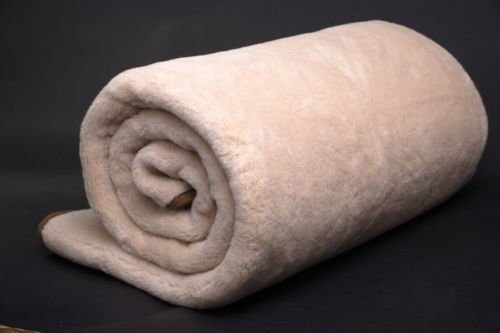 ,, Beige, 160 x 200 cm, pelo natural Manta de lana 100% Lana Merino lana de camello Edredón Elegance Light camello Nueva Zelanda