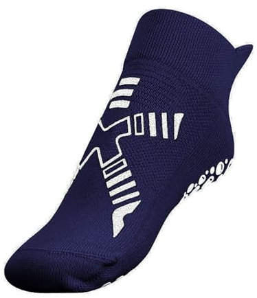 Leisis Chaussette de piscine pour enfant Taille 20/24 Marine/Blanc