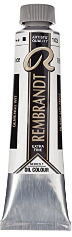 Rembrandt 1051032 Ölfarbe Mixd Weiss, Blanco Mezclado, Talla única