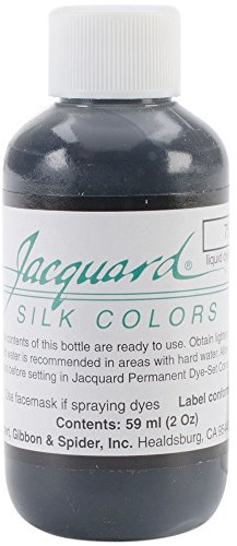 Jacquard Products Jacquard Silk Colors Dyes, 2-Ounce, Black