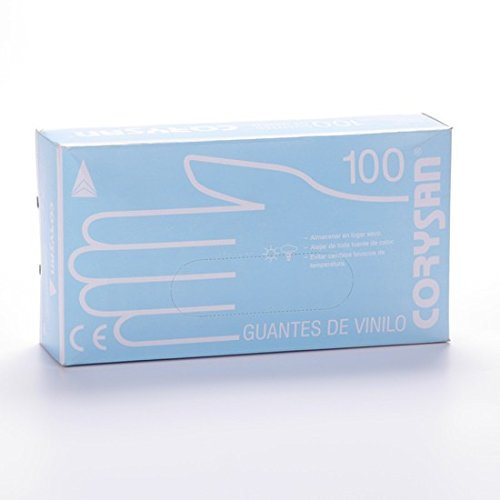 CSTLL GUANTE VINILO CORYSAN MED 100 UNI
