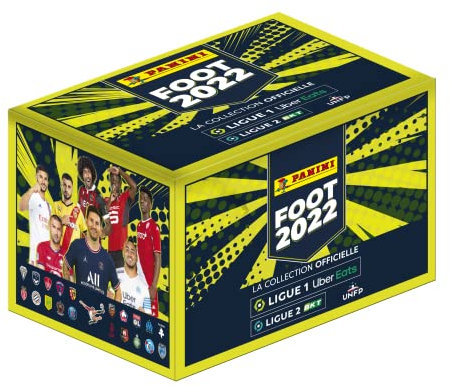 Panini Sticker Fußball Ligue 1 2021-22 Box mit 50 Hüllen