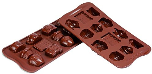silikomart moule silicone chocolats thé temps facile choc